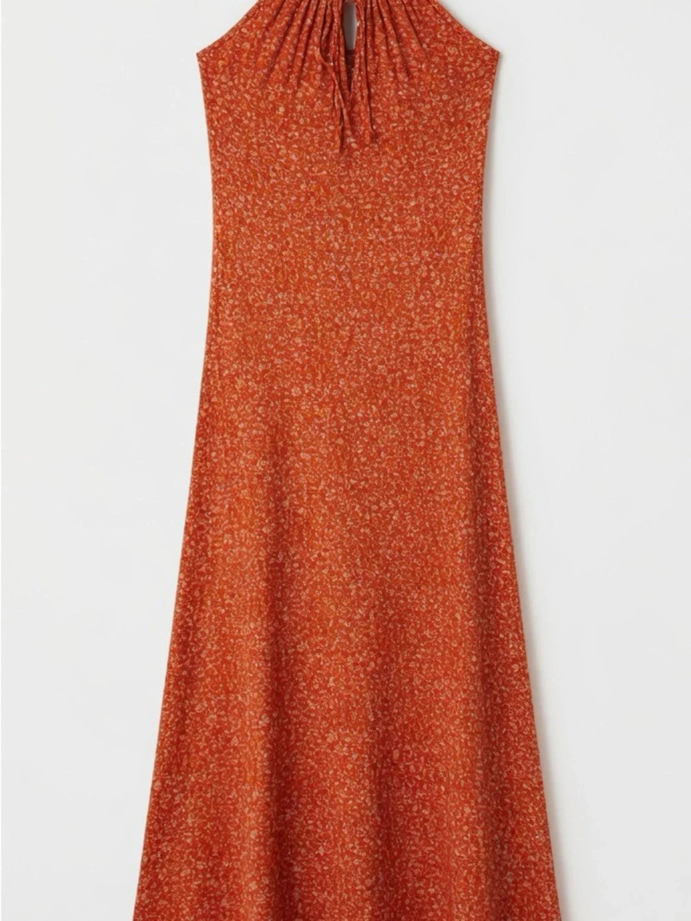 audrey Rust Floral Maxi Skirt - Picture 5 of 5